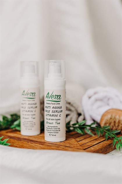 Anti Aging Face Cerum With Vitamin C Green Tea 30 ml